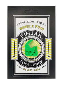 Finjak 1: Finjak Tool Free Fin System - Green Flash