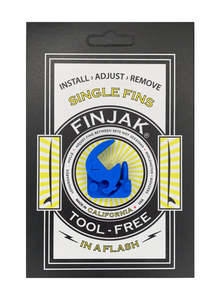 Finjak 1: Finjak Tool Free Fin System - Rincon Blue