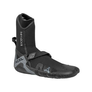 Winter Wetsuit Accessories: Xcel Drylock 5mm Split Toe Boot - BLK/GRY