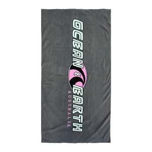 O&E Heritage Beach Towel - Charcoal