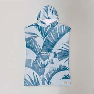 O&E Youth Palm Hooded Poncho