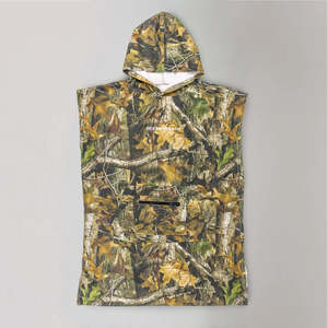 Ocean Earth: O&E Youth Real Camo Hooded Poncho