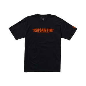 Captain Fin Fin Flame Tee - Black