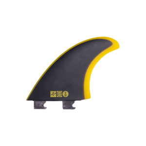 Captain Fin: Captain Fin Chemistry Twin - Twin Tab -BLK/YLW