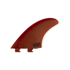 Captain Fin: Captain Fin Mikey February Twin - Dual Tab - RED