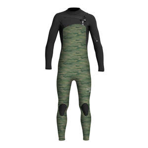Youth Fullsuits: Xcel Youth Comp X 4/3mm Fullsuit - Camo