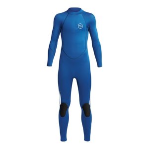 Youth Fullsuits: Xcel Youth Axis 3/2mm Flatlock Steamer - Faint Blue