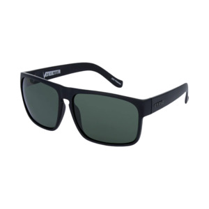 Carve Sunglasses: Carve Vendetta Matte Black Polarized Green