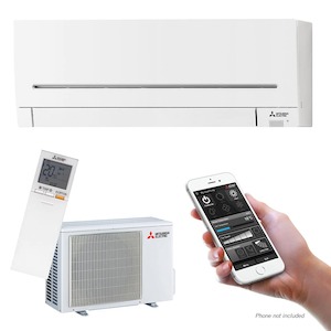 Products: MSZ-AP60VGD AP Classic 6.8kW Heating and 6kW Cooling Optional Wi-Fi Control, Supplied and Installed