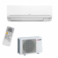 Products: MSZ-GS80VFD Standard GS Series 9kW Heating and 8kW Cooling with Optional Wi-Fi Control , Supplied and Installed