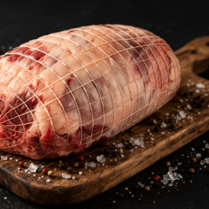 Lamb: Stuffed Lamb Rolled Shoulder