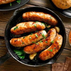 Gourmet Sausages: Lamb, Pumpkin & Feta