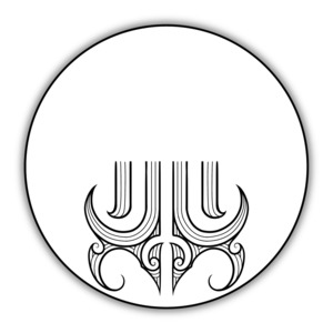 Round Mirror: Moko Kauae