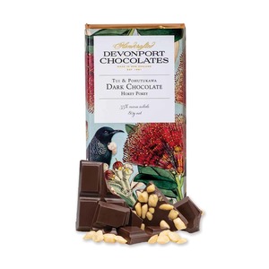 Devonport Chocolates Vintage Chocolate Bar - Tui Dark Chocolate Hokey Pokey Expressions