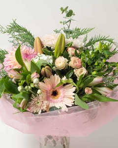 Products: Flower Posy Pastel Pink Hamilton Cambridge Florist