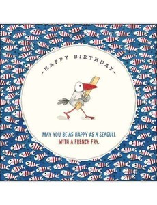 Twigseed Greeting Cards Happy Birthday - French Fry (Blue) Expressions