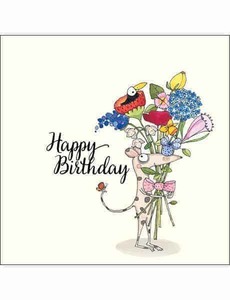Twigseed Greeting Cards Happy Birthday - Flowers Expressions