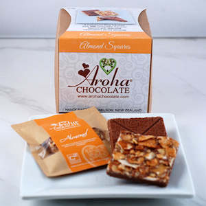 Chocolate: Aroha - Almond Squares