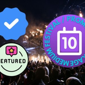 Products: Small Festival / Promoter Package