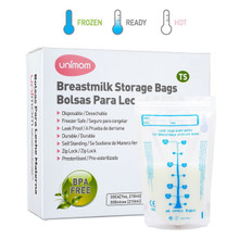 Breast Milk Storage Bags with Thermal Sensor 40pk