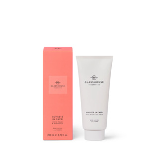 Fragrances: Glasshouse Sunsets In Capri Body Lotion 200mL
