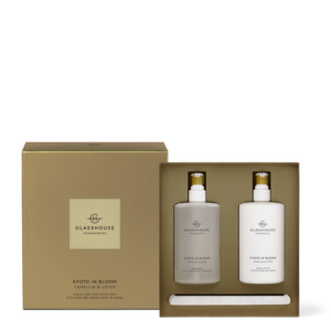 Glasshouse Hand Care Duo With Tray - Kyoto In Bloom