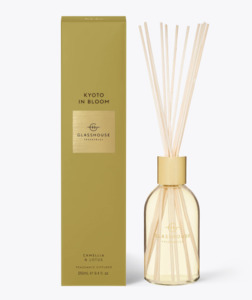 Diffusers: Glasshouse Kyoto In Bloom Diffuser (Camellia & Lotus)**Pre Order**