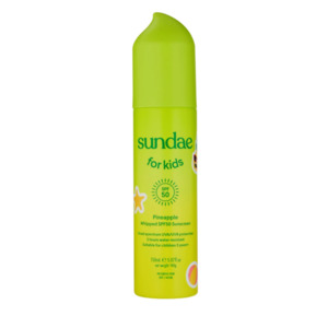 Sale Hub: SUNDAE Sunscreen KIDS Pineapple 150ML SPF 50