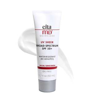 Sunscreen: EltaMD UV Sheer Broad Spectrum SPF 50+