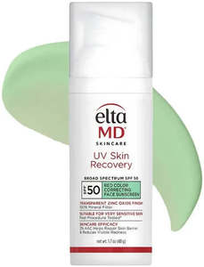 Sunscreen: EltaMD UV Skin Recovery Colour Corrector SPF 50