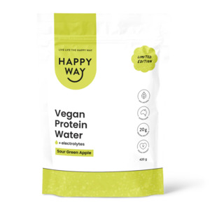 Happy Way - Sour Green Apple Vegan Protein Water 420g