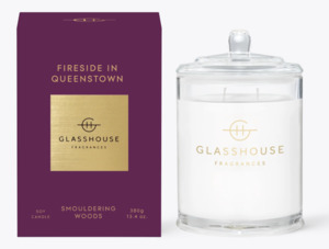 Glasshouse Fragrances Fireside in Queenstown Candle 380g