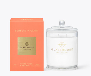Glasshouse Candles: Glasshouse Candle Sunsets in Capri