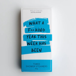Gift Box Collection: Shower Steamers - What A F*cking Year (3 Pack)
