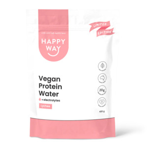 Happy Way - Lychee Vegan Protein Water 420g