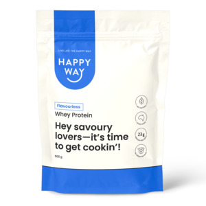 Happy Way: Happy Way Flavourless Whey Protein Powder 500g