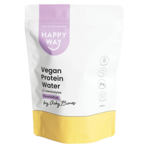Happy Way: Ashy Bines Vegan Protein Water Passionfruit 420g