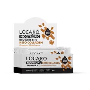 Locako: Locako Keto Nootropic Collagen Bars - Caramel Macchiato (x15)