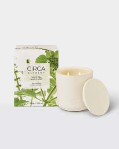 Circa Alchemy Candle White Tea and Wild Mint 300g