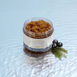 Pure Fiji Black Pearl & Sea Grapes Sugar Scrub 300ml **Limited Edition**