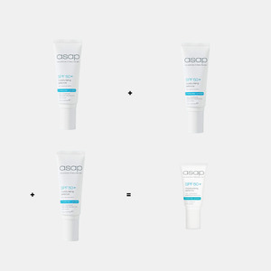 Skincare Packs: ASAP Moisturising Defense SPF50 Bulk Lot = FREE Travel Size SPF