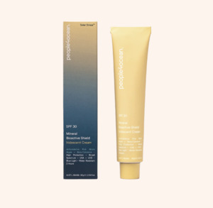 People for Ocean SPF 30 Mineral Bioactive Shield - Iridescent Cream 80g