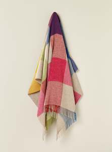 Harland Multi NZ Wool Throw