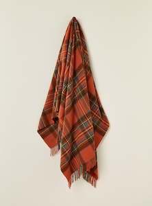 New Arrivals: Antique Royal Stewart Merino Throw