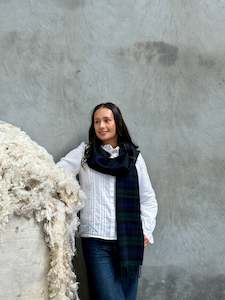 Blackwatch 100% Merino Scarf