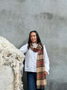 Antique Dress Stewart 100% Merino Scarf