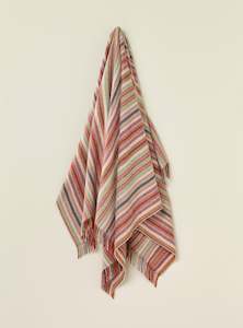 Santa Cruz Stripe 100% Merino Throw