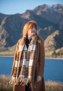Natural Dress Stewart 100% Merino Oversized Scarf
