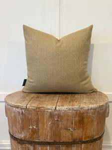 New Arrivals: The Heritage Cushion Cover - Herringbone Straw