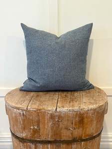 New Arrivals: The Heritage Cushion Cover - Parquet Denim